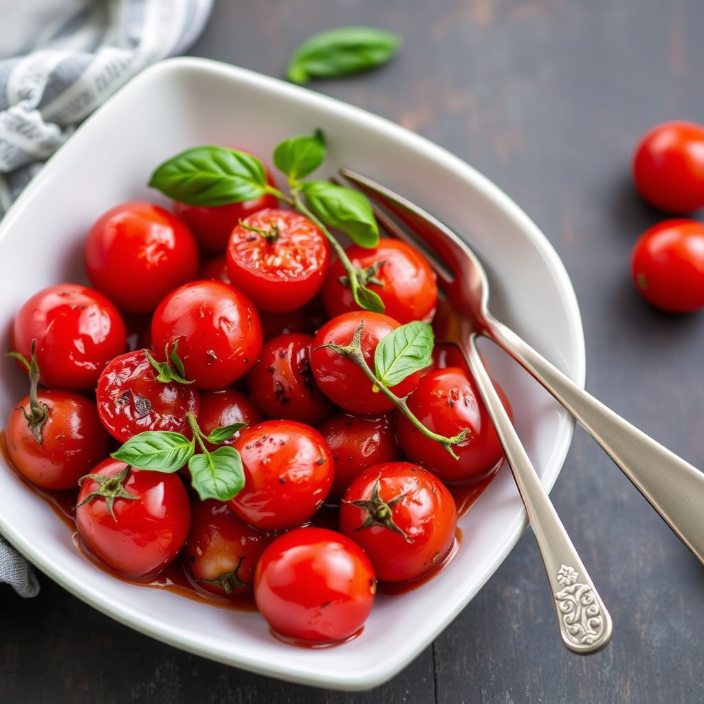 Ristede cherrytomater