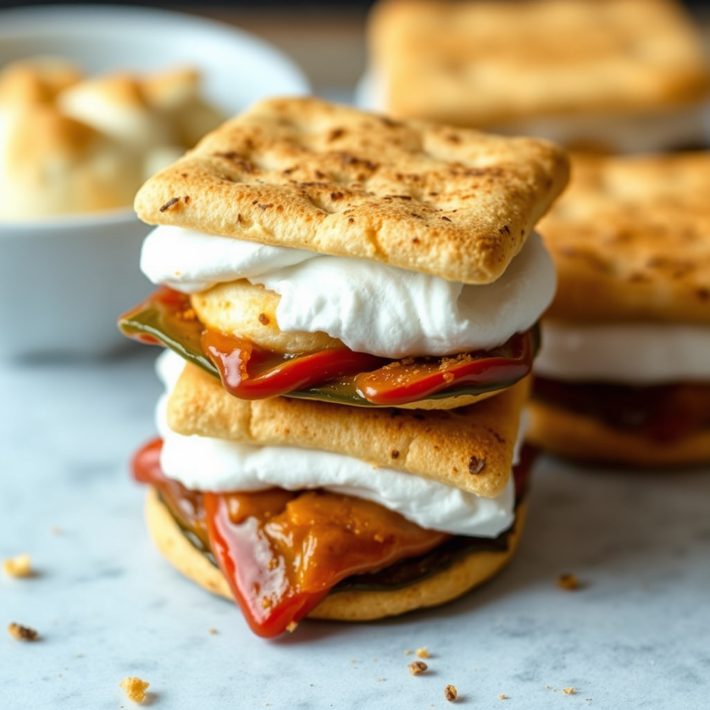 Ristet paprika-s'mores