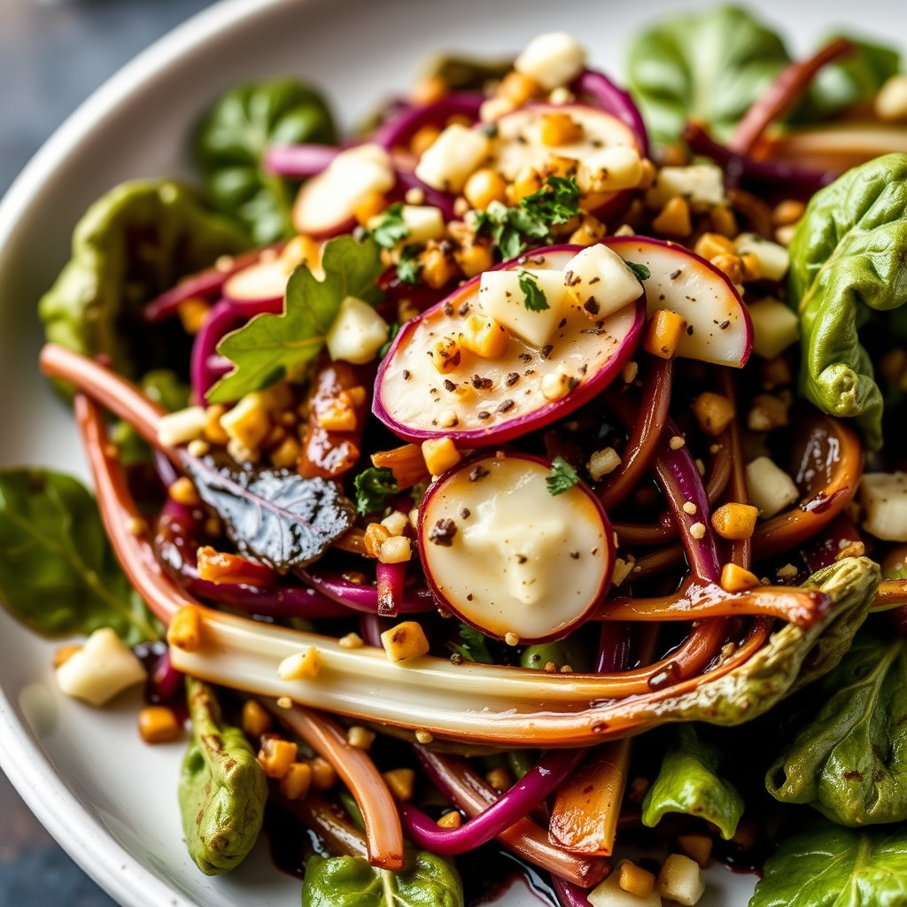 Ristet radicchio med balsamico