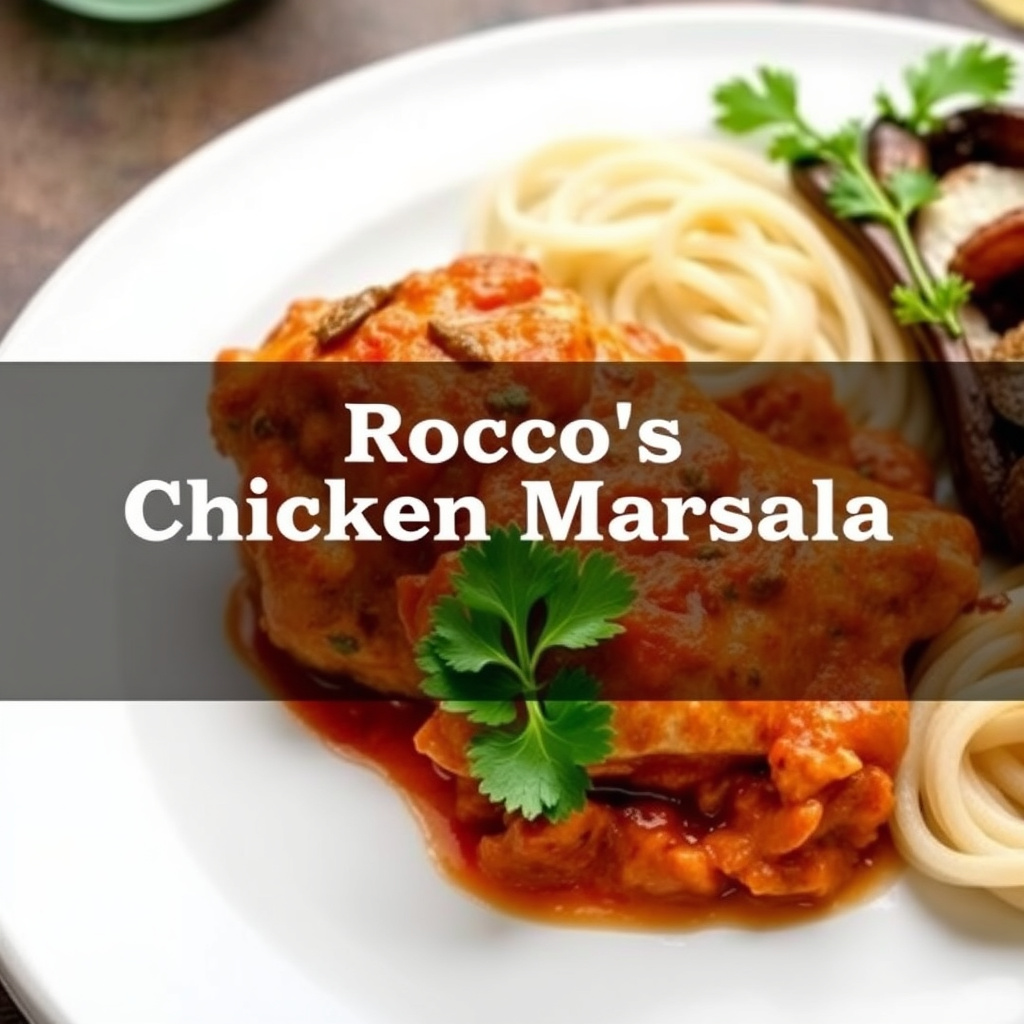 Rocco's berømte kylling Marsala