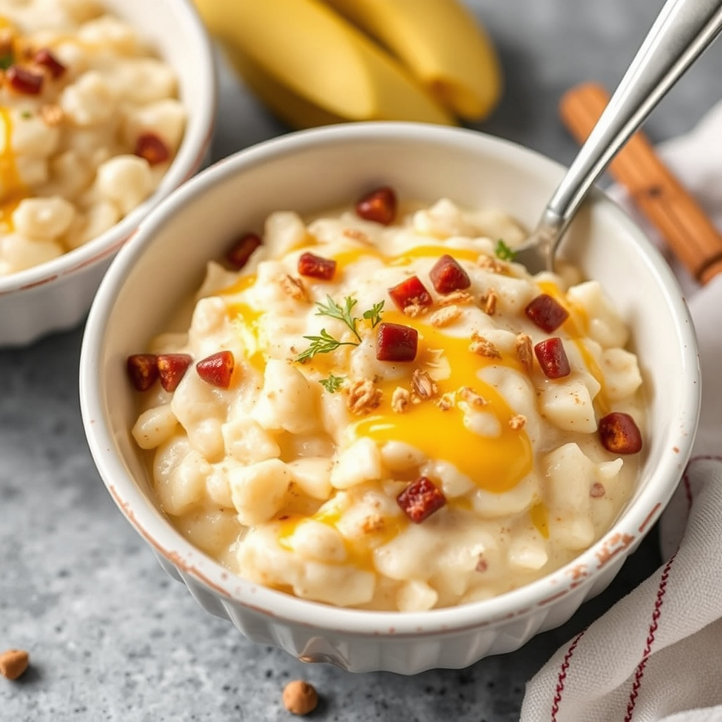 Kremet rispudding med kanel og sitron