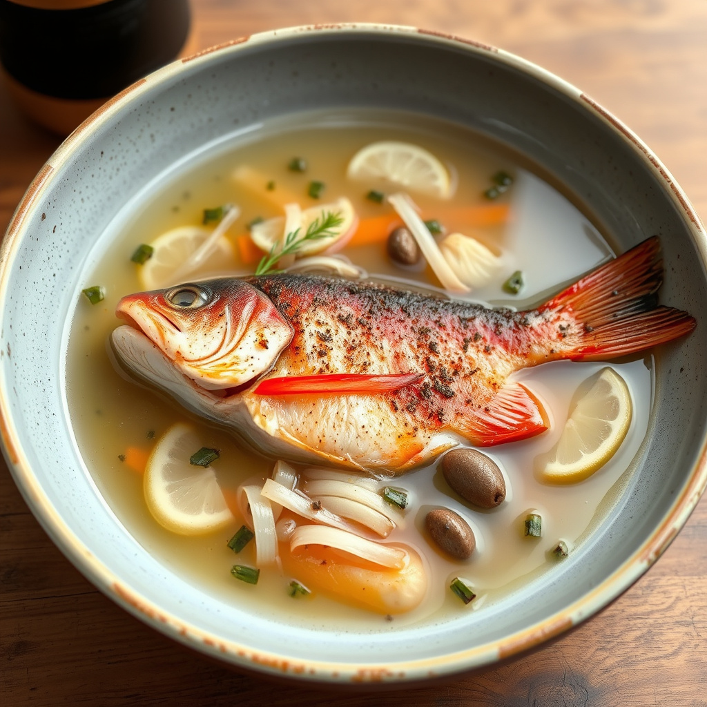 Rød snapper i Acqua Pazza