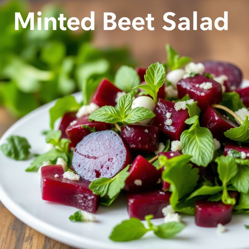 Rødbetsalat med fetaost