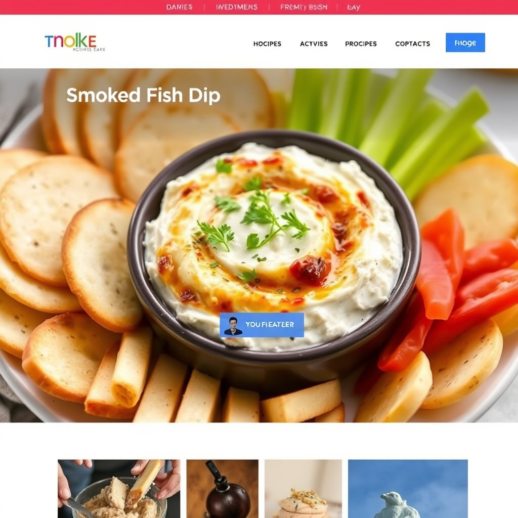 Røkt fiskedip med jalapeño