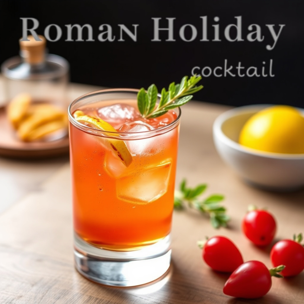 Roman Holiday Cocktail