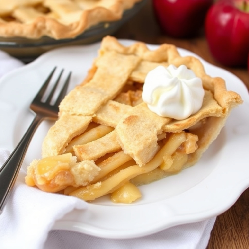 Rømme- og eplepai
