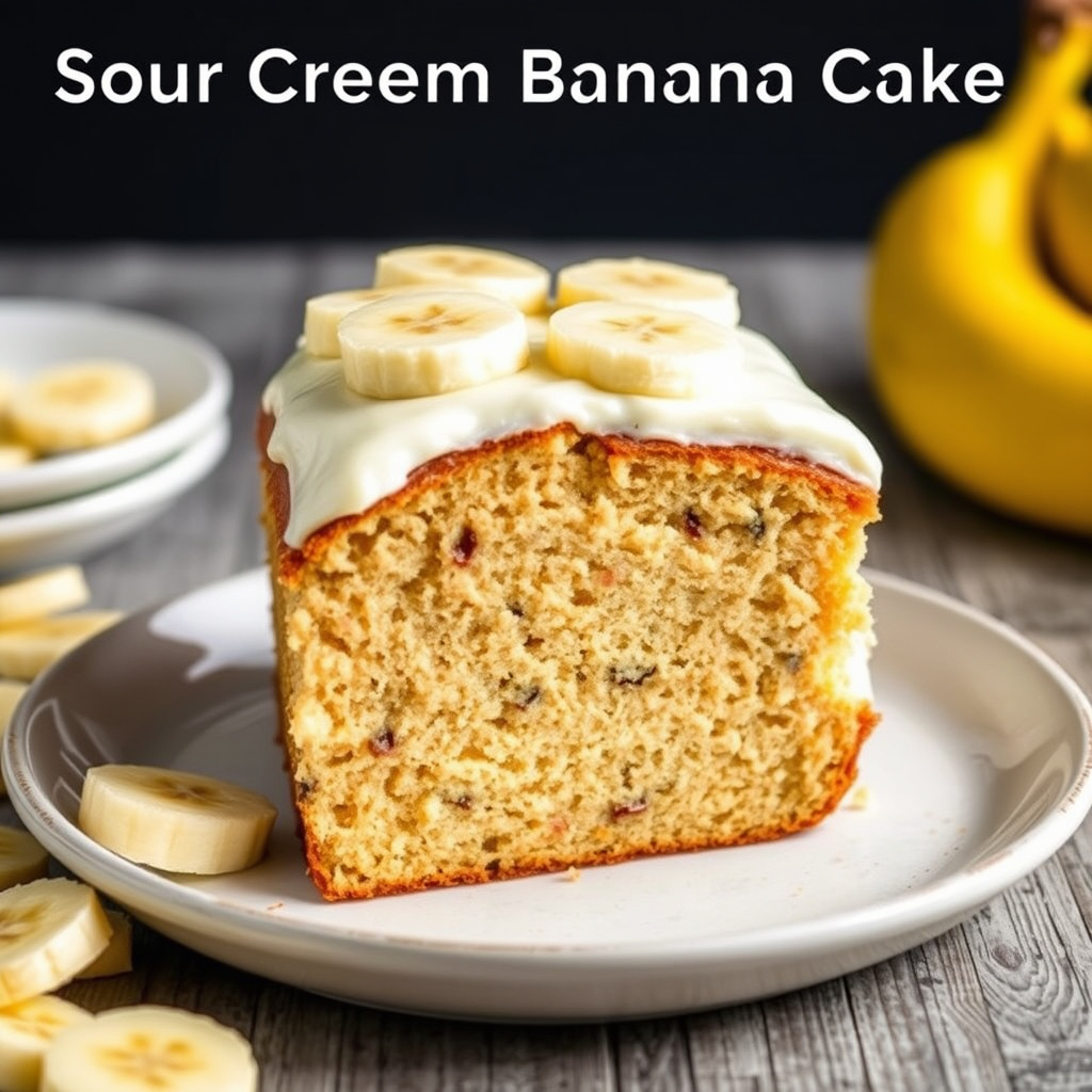 Rømmekake med banan