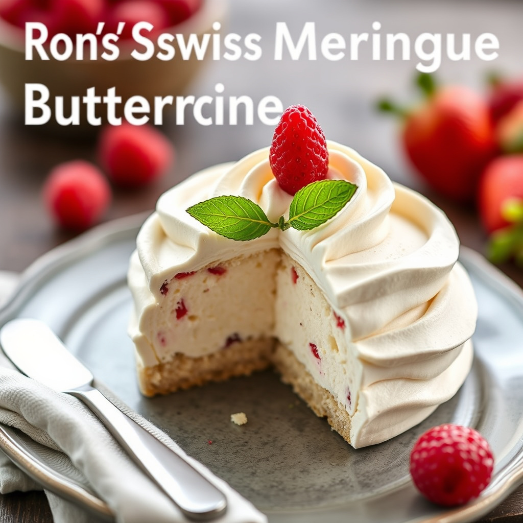 Rons sveitsiske marengs-smørkrem