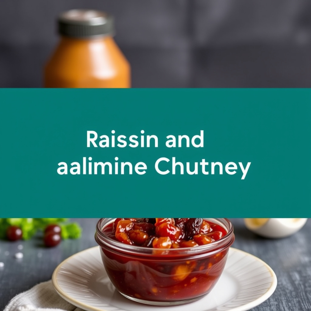 Rosin- og tamarindchutney