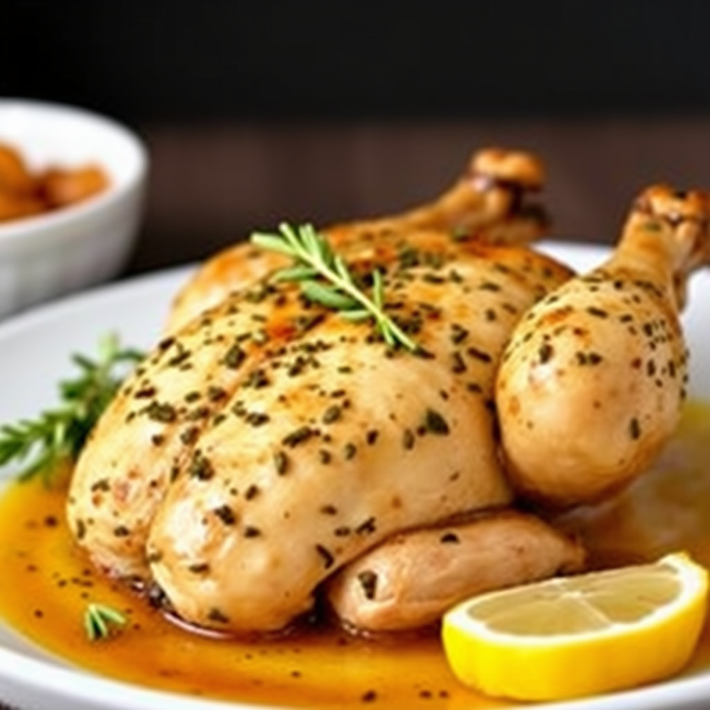 Rostet italiensk urtekylling