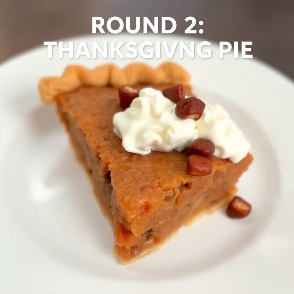 Runde 2 Oppskrift - Thanksgiving-kake