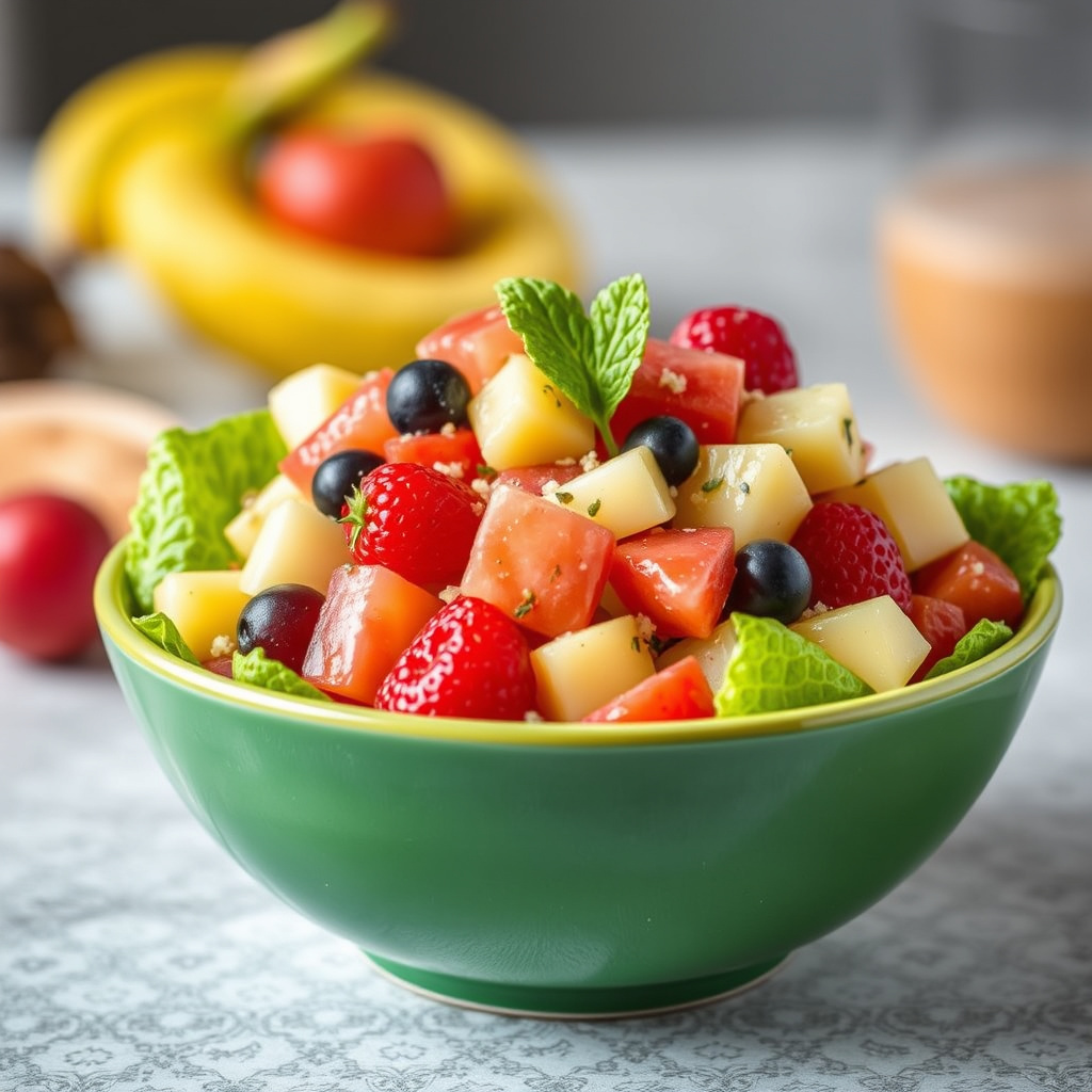 Saftig fruktsalat