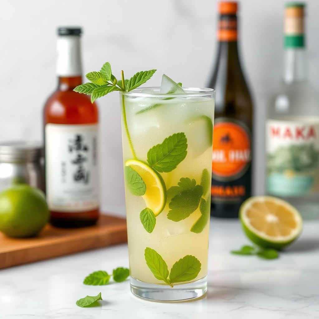 Sake Mojito