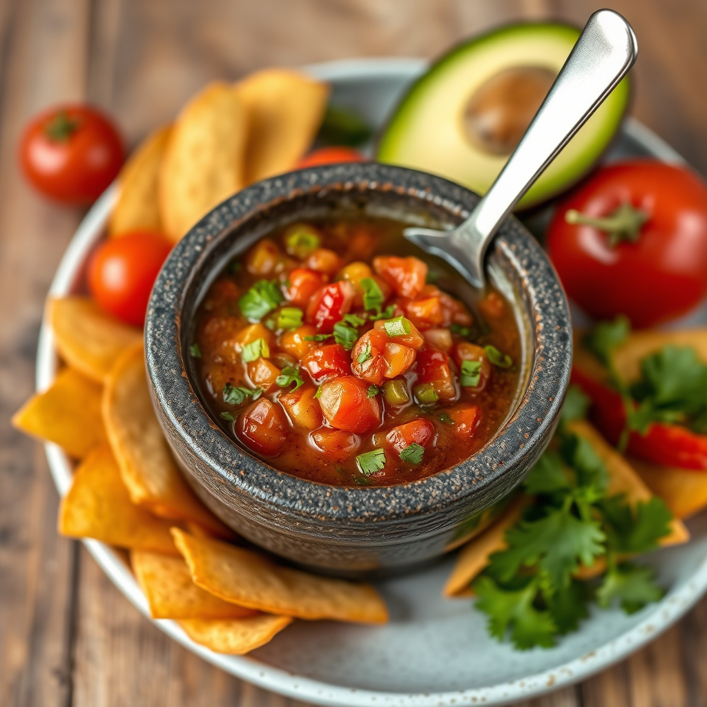 Salsa fra molcajete