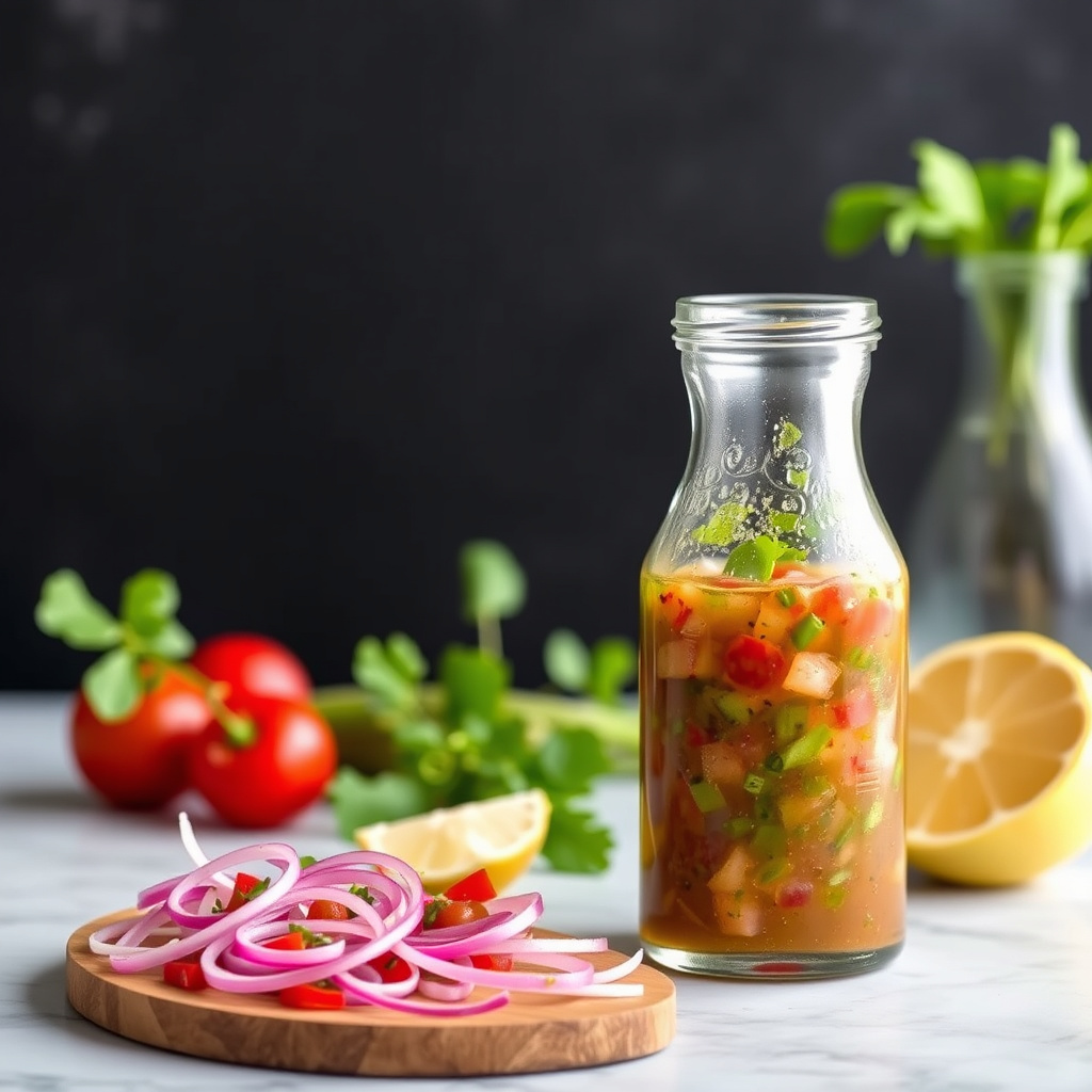 Frisk salsa-vinaigrette