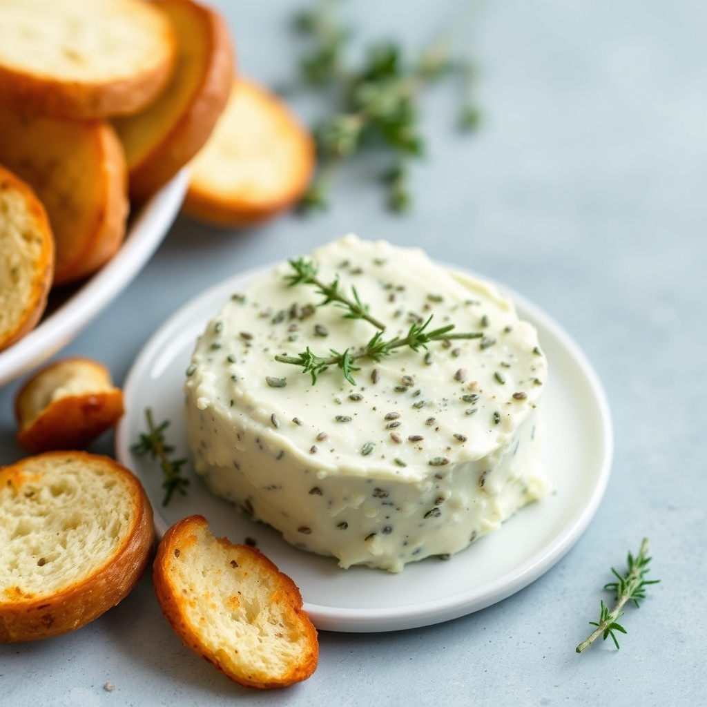 Aromatisk timiansmør med sitron og ansjos