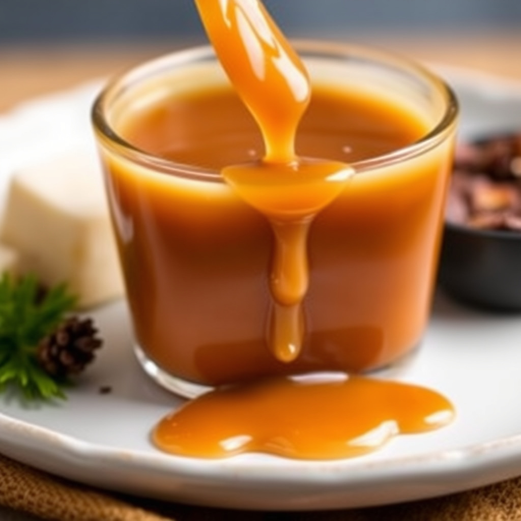 Saltet karamellsaus
