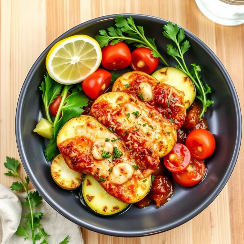 Saltimbocca av zucchini