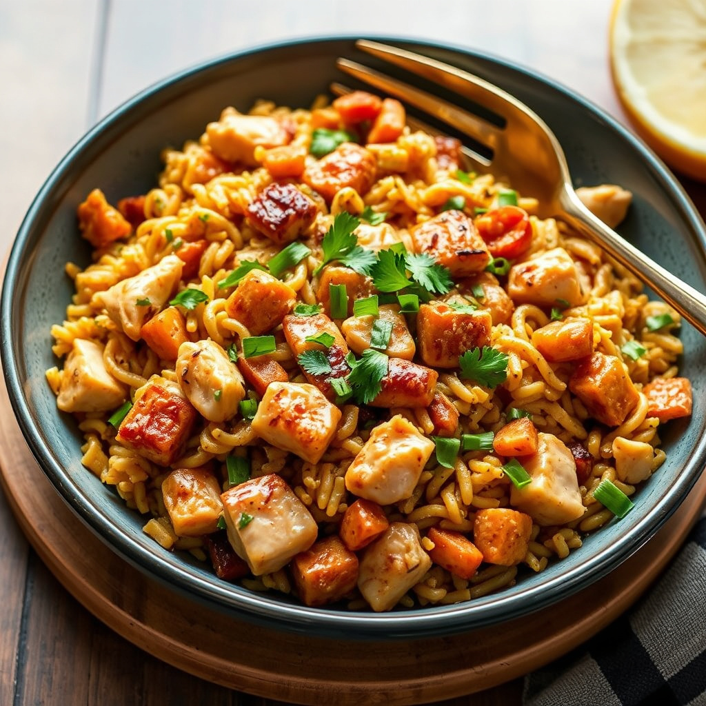 Saltstekt kyllinghash