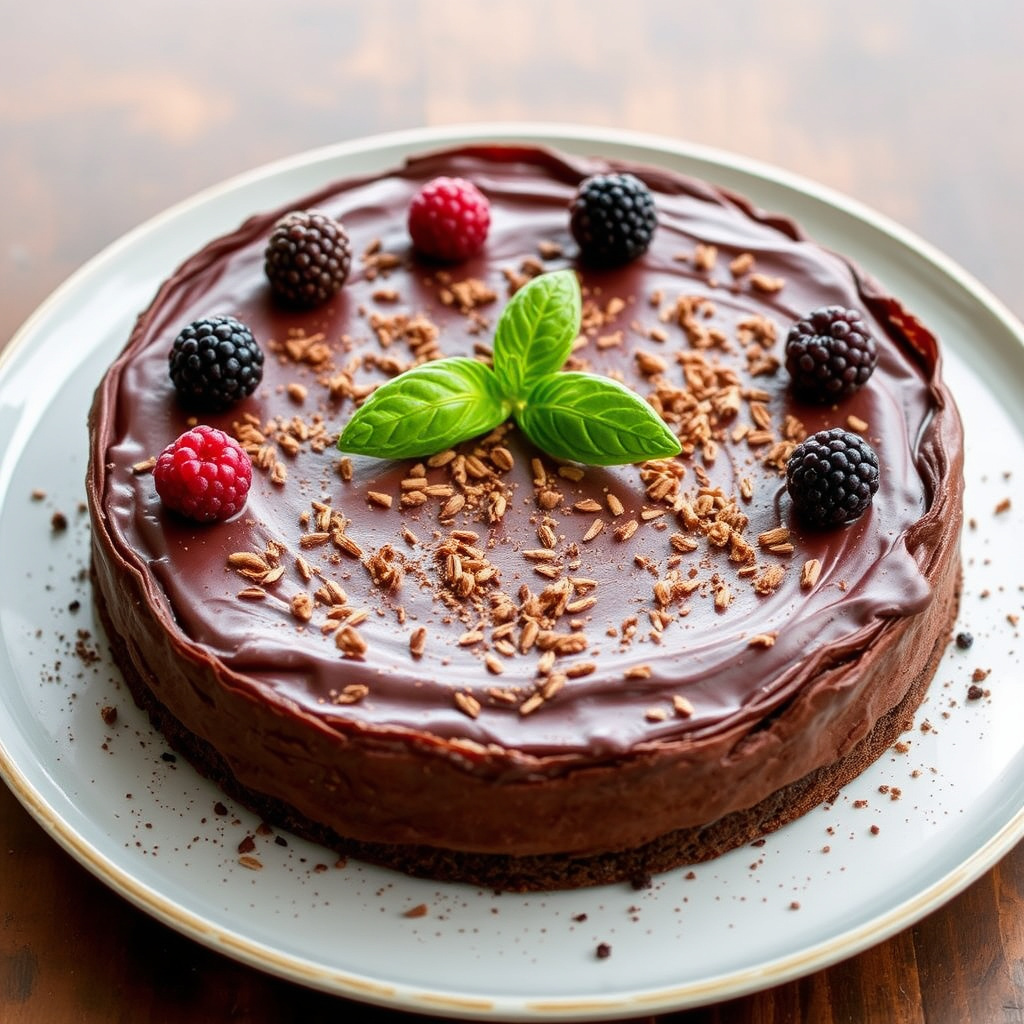 Sarahs hemmelige flate sjokoladetort