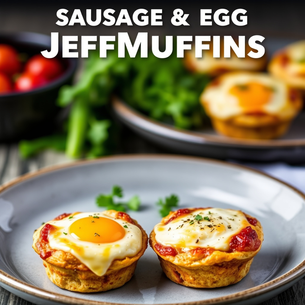 Sausage- og eggmuffins