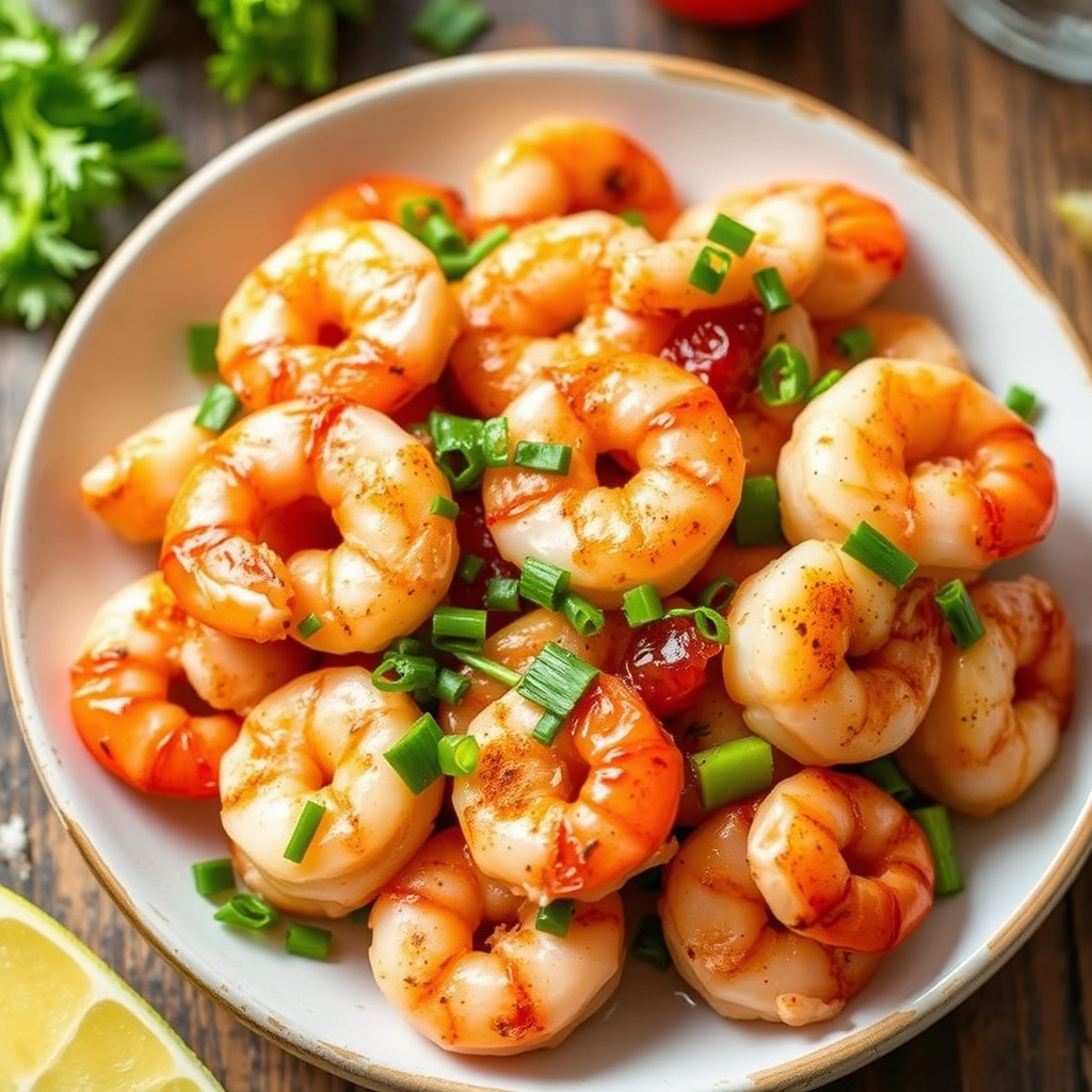 Sauterte reker med cocktailsaus