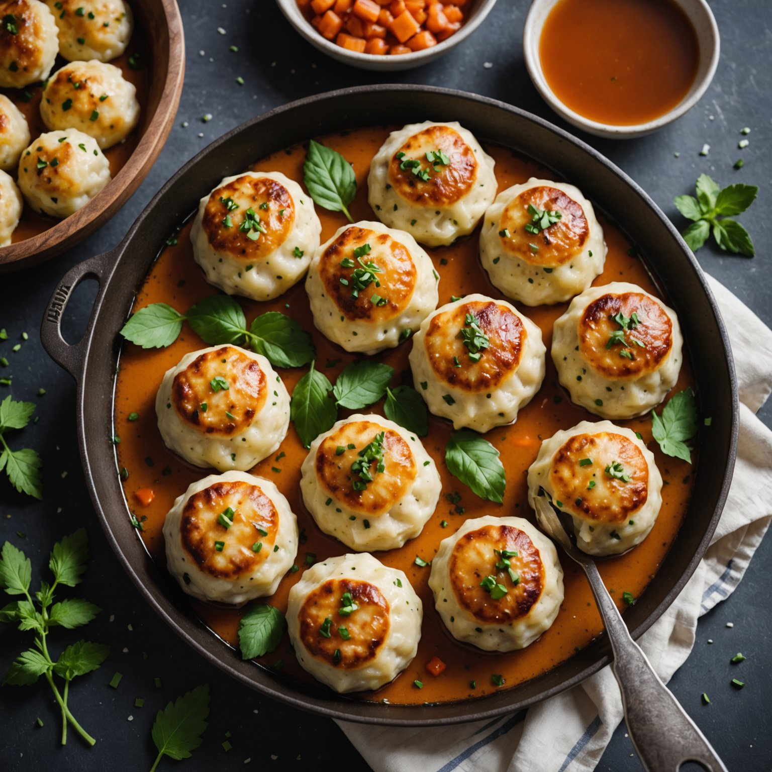 Semmelknødel (brødknøler)