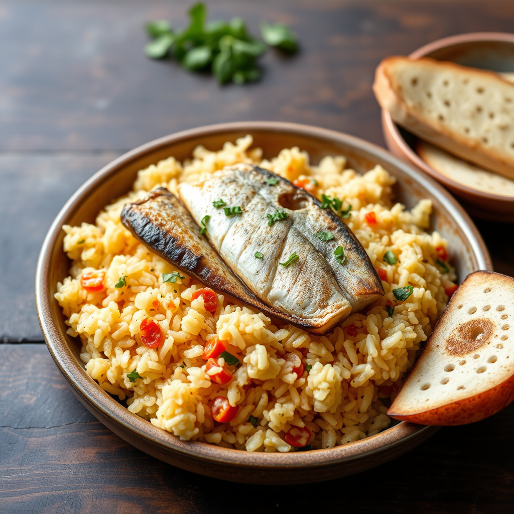 Senegalesk ris med fisk