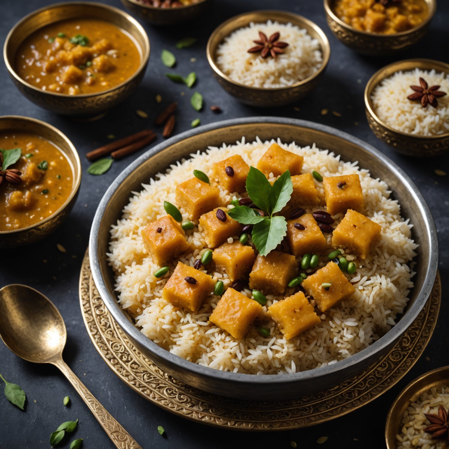 Shakkara Pongal (søt risdessert)