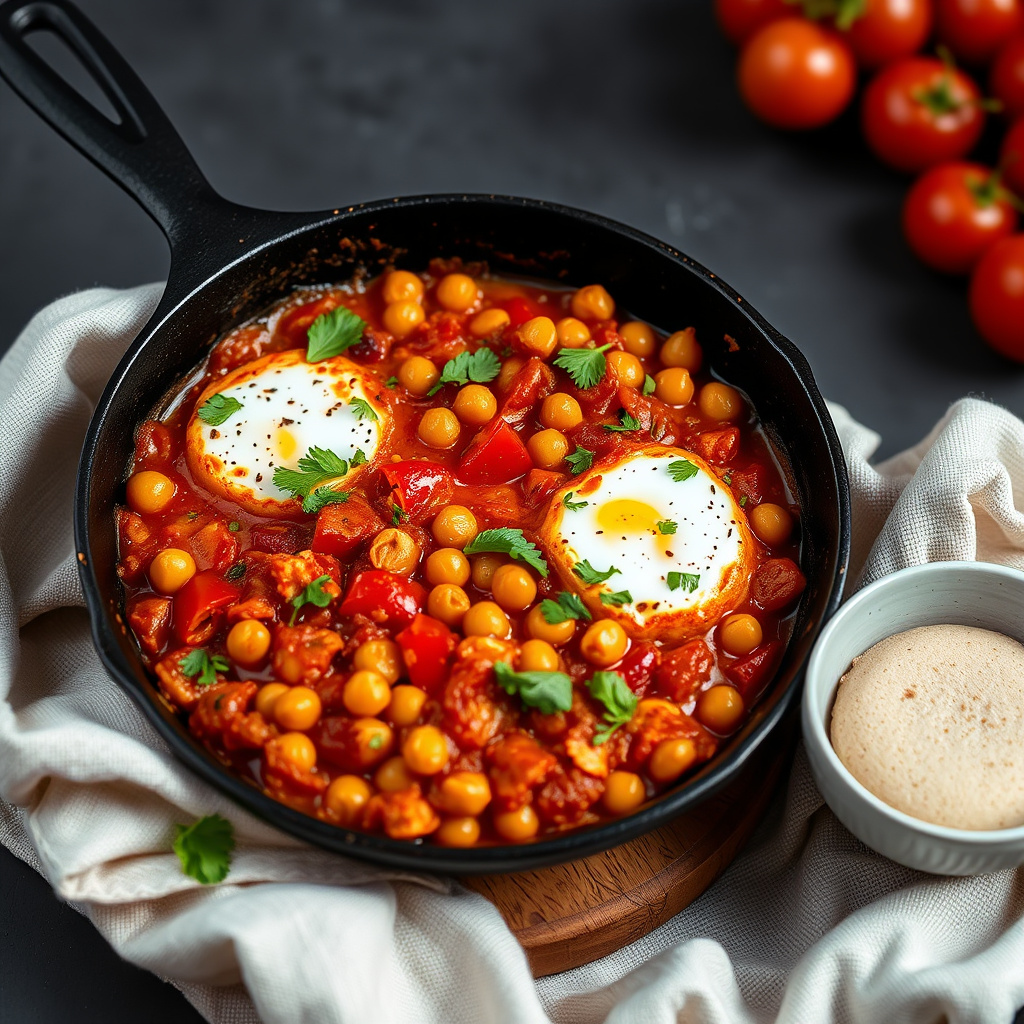 Shakshuka med kikerter