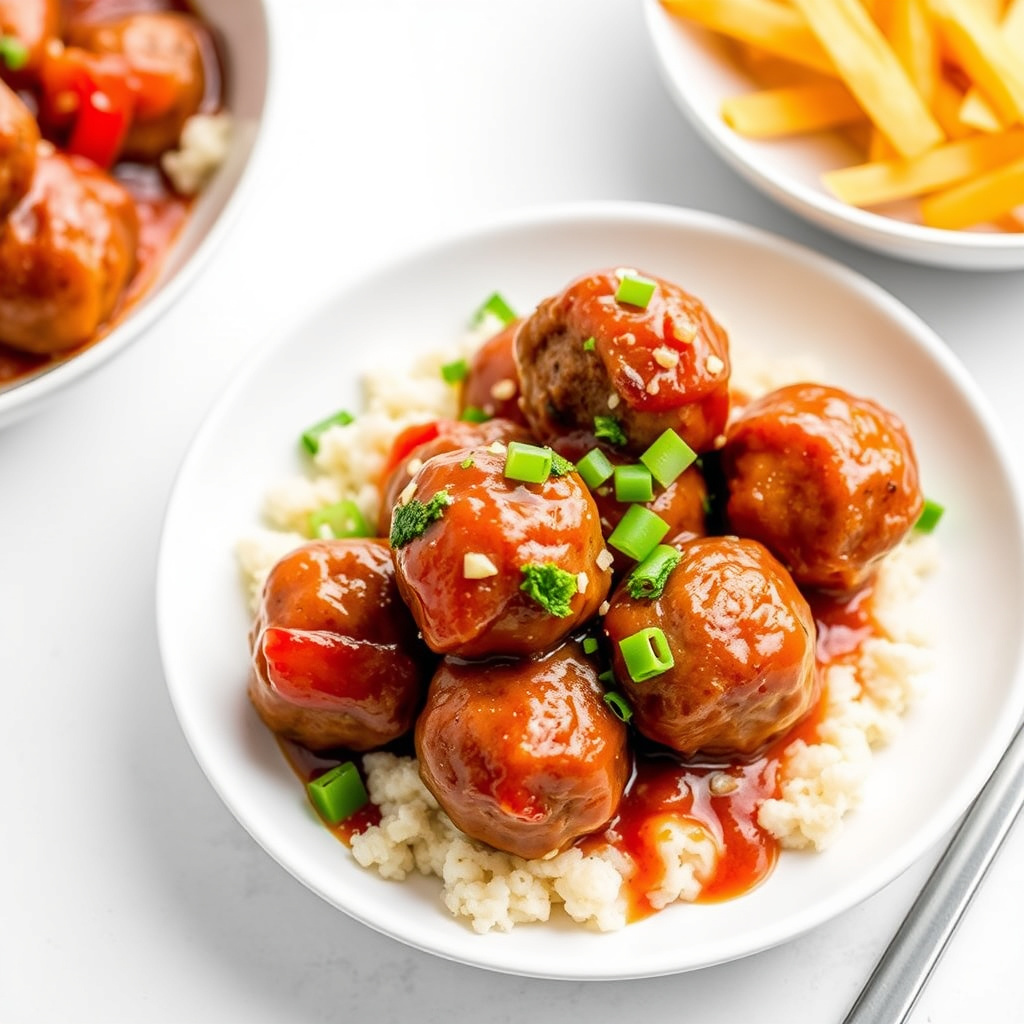 Shanes søte og sure kjøttboller