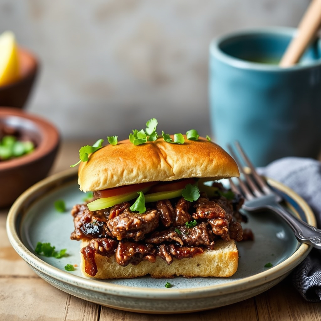 Short Rib Sandwiches