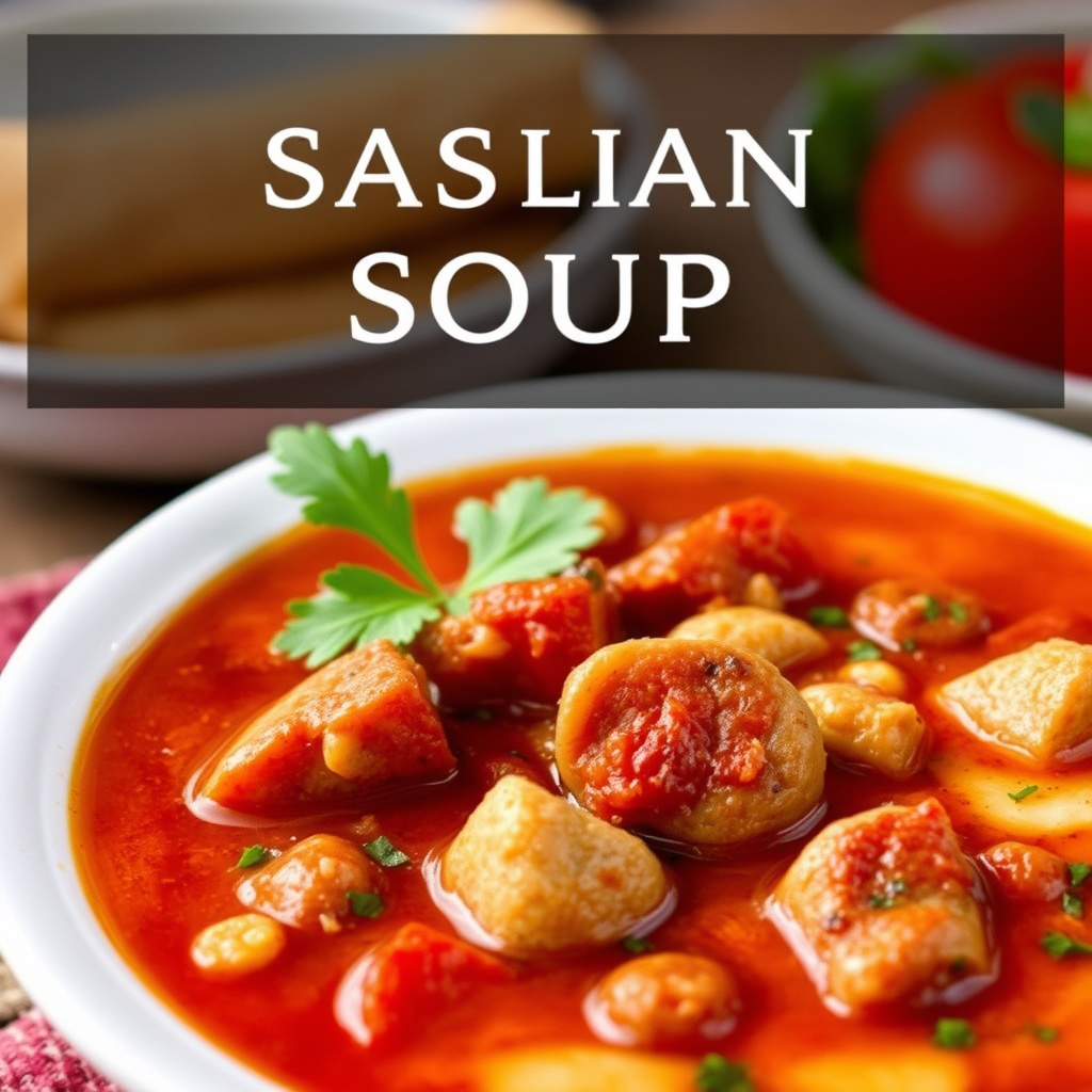 Siciliensk pølsesuppe