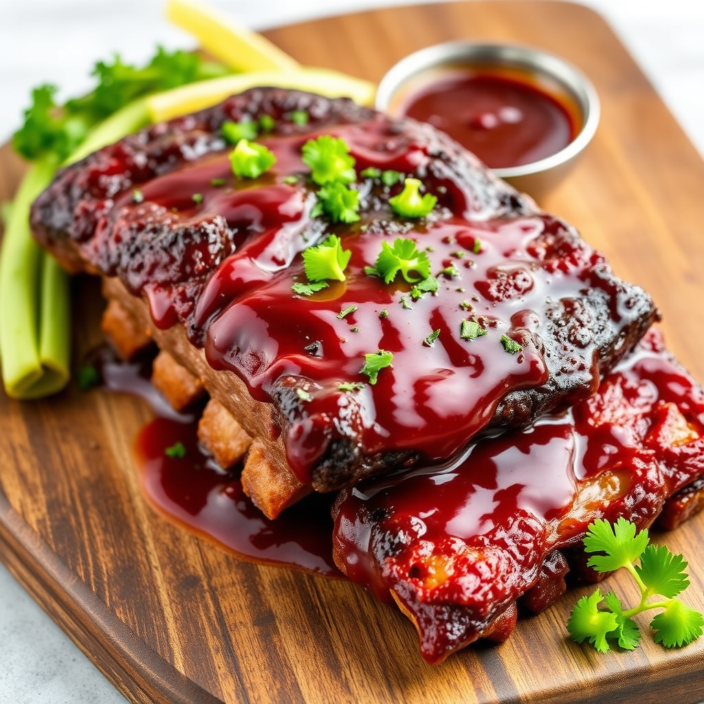 Sikre og perfekte ribber med barbecuesaus