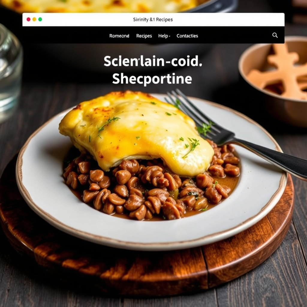 Shepherd's Pie med karbonadedeig og søtpotetmos