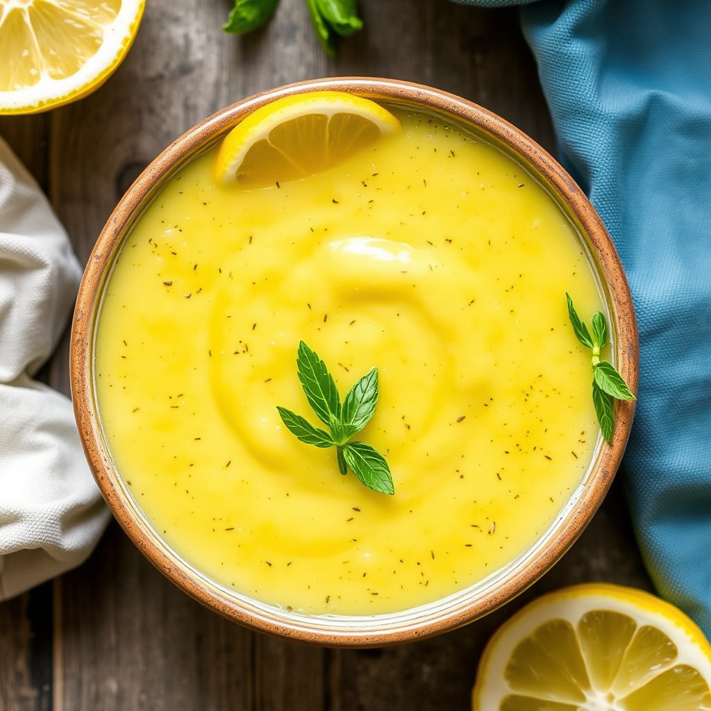 Frisk sitrondressing