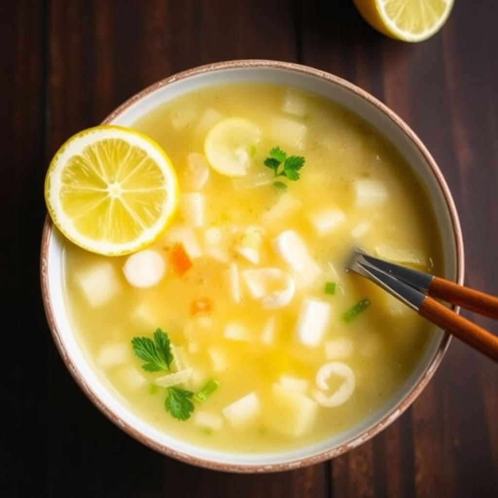Sitron-egg-drop-suppe