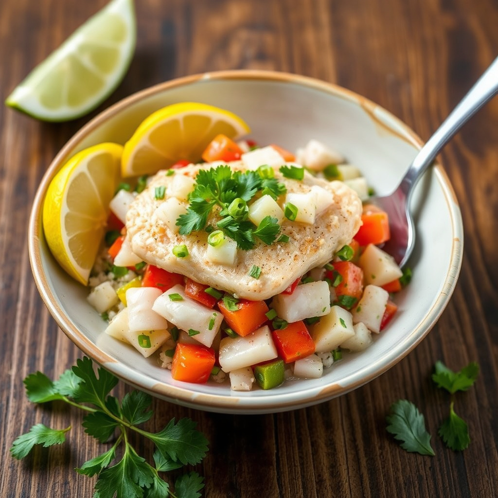 Sjøbream ceviche