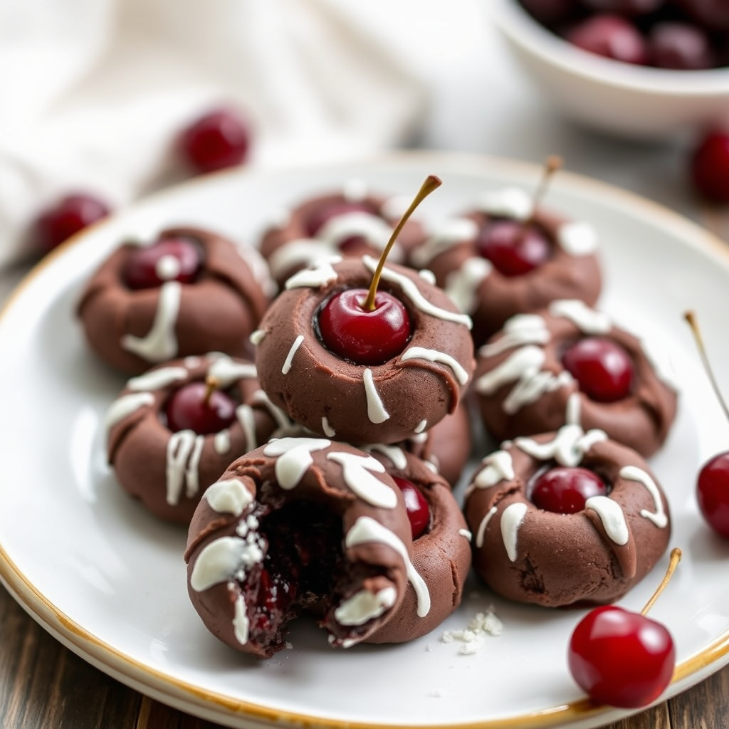 Sjokolade-kirsebærmus