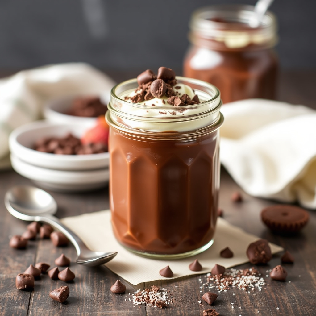 Sjokolade-masonglass