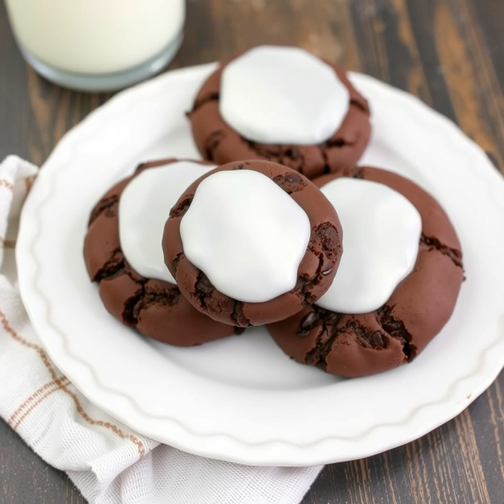 Sjokoladebrune droppekaker