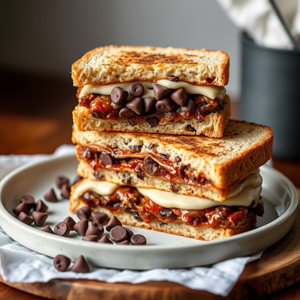 Sjokoladechip-'wiches