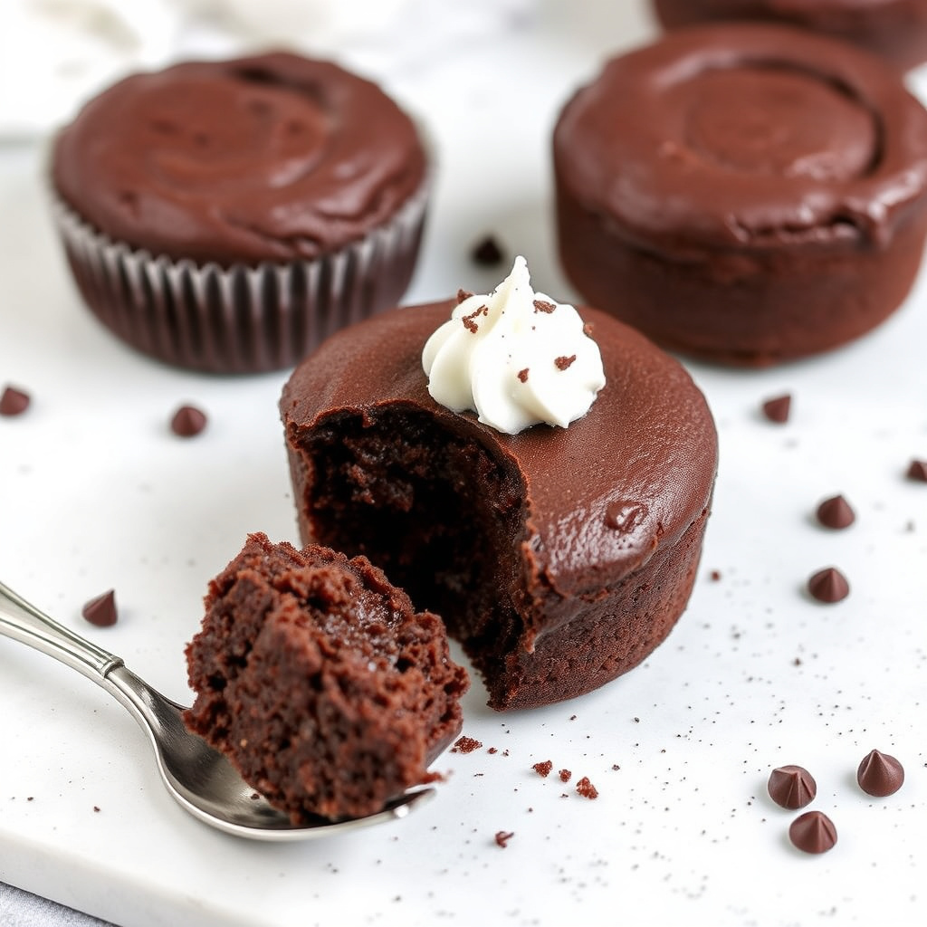 Sjokoladekaker med pudding