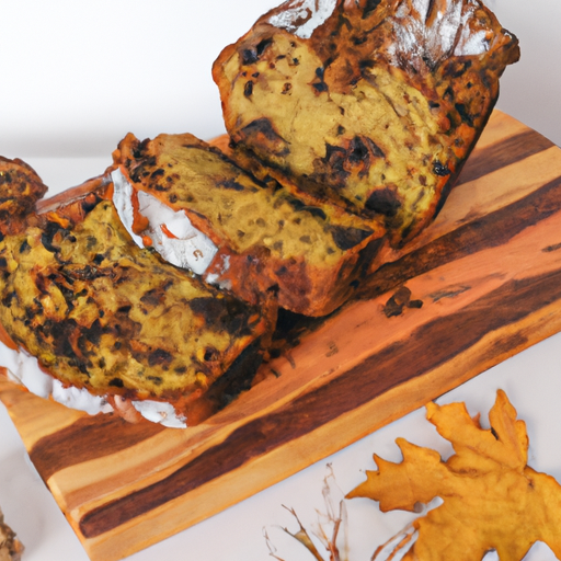 Sjokoladeknapp-pumpkinbrød