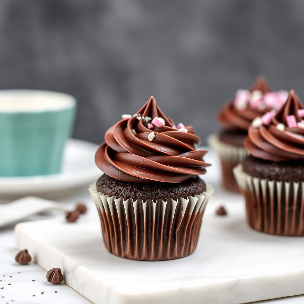 Sjokoladekuppkaker fra Chocolate Peak