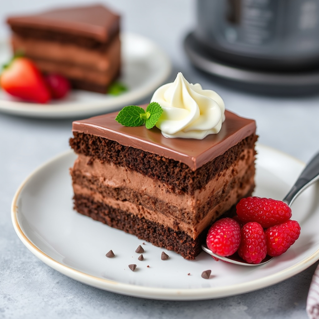 Sjokolademoussekake