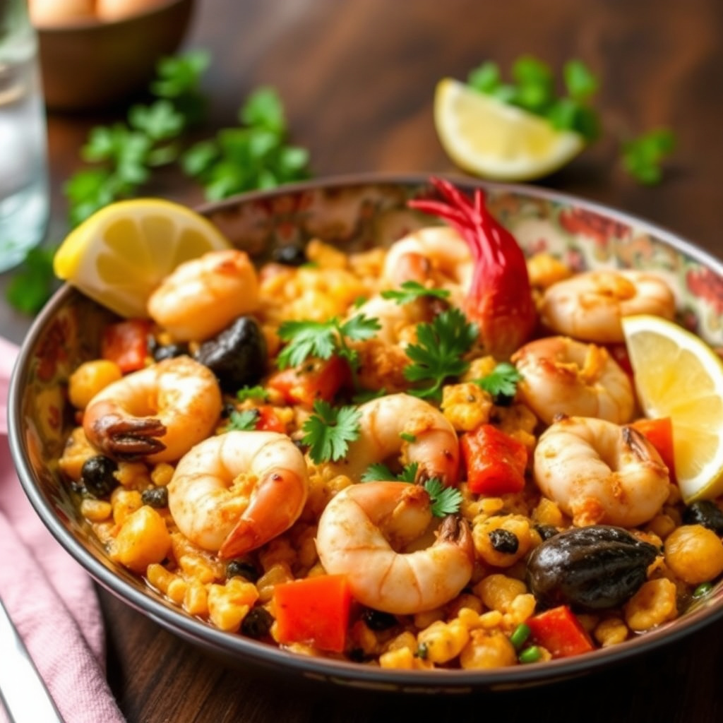 Sjømatpaella