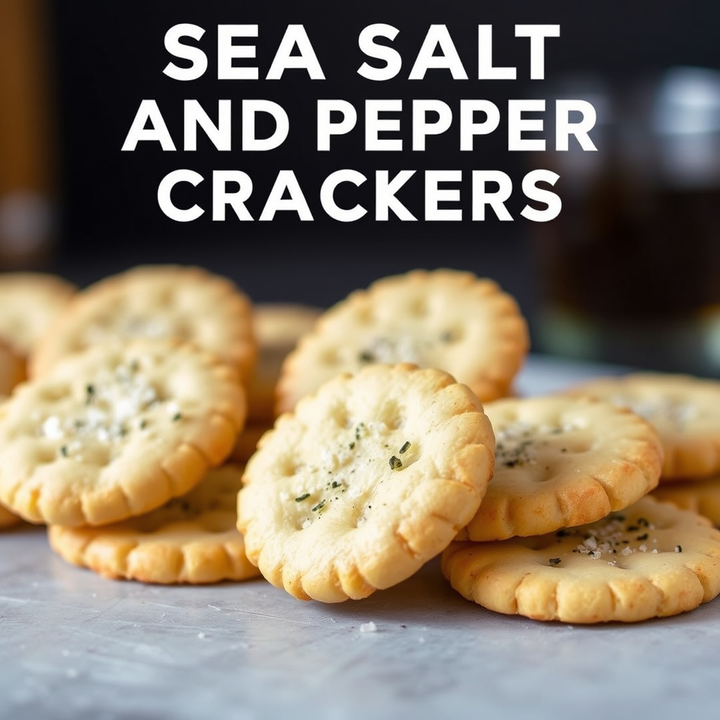 Sjøsalt- og pepperkjeks