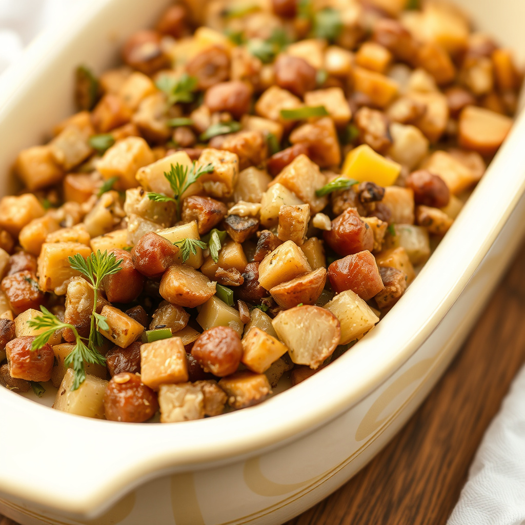 Kastanje-, purre- og eplefyll