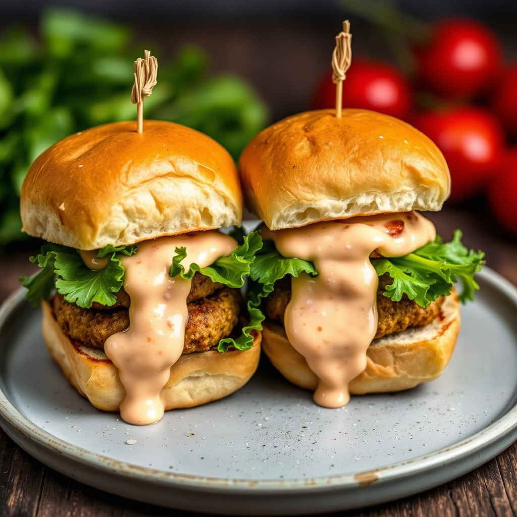 Skyveknapper med chipotlemayonnaise